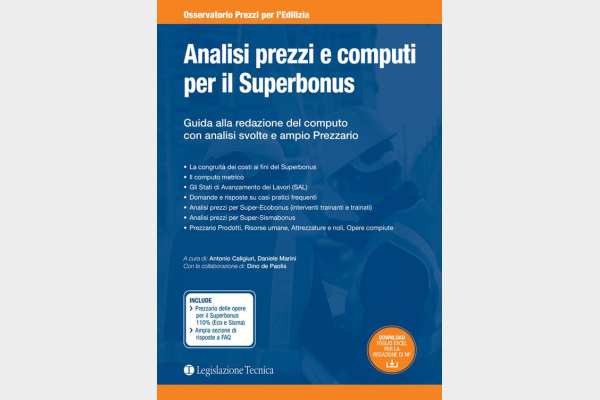 Analisi prezzi e computi per il Superbonus